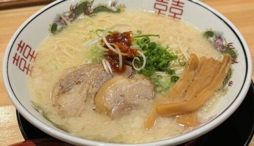 替玉ジョニー（静岡市葵区紺屋町）～豚骨ベースの極細麺！替玉を忘れずに～