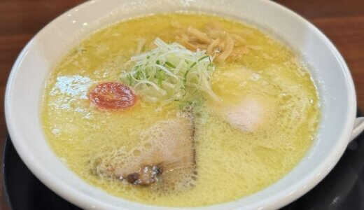 ラーメン塩司（静岡市駿河区中田本町）～唯一無二の白い塩ラーメンの衝撃！～